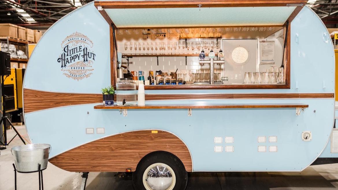 Little Happy Hut | Coffee Cart Hire | Mobile Bar | Catering Melbourne