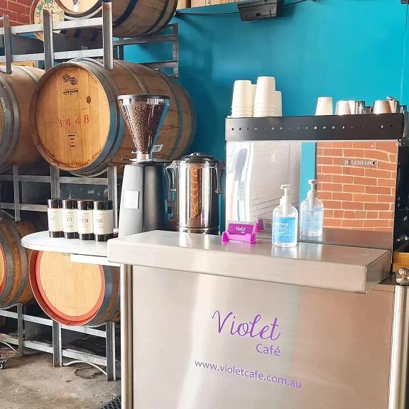 Violet Cafe Coffee Cart Hire Melbourne