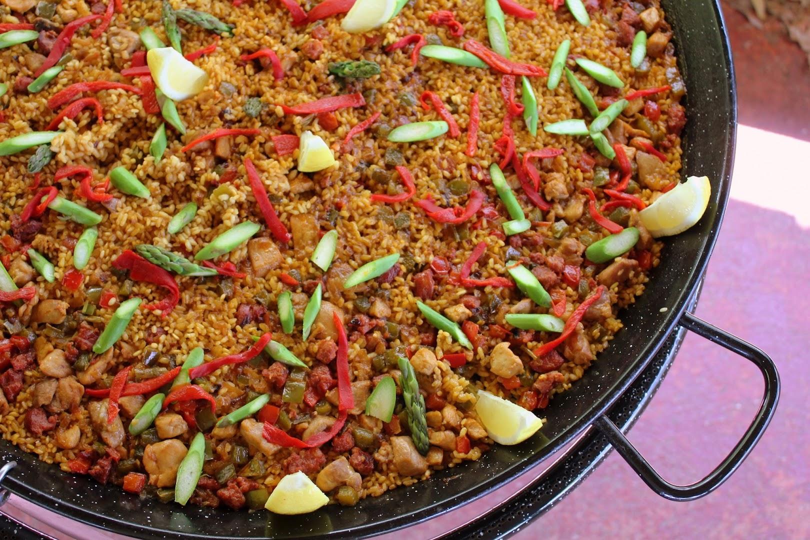 Paella Show catering