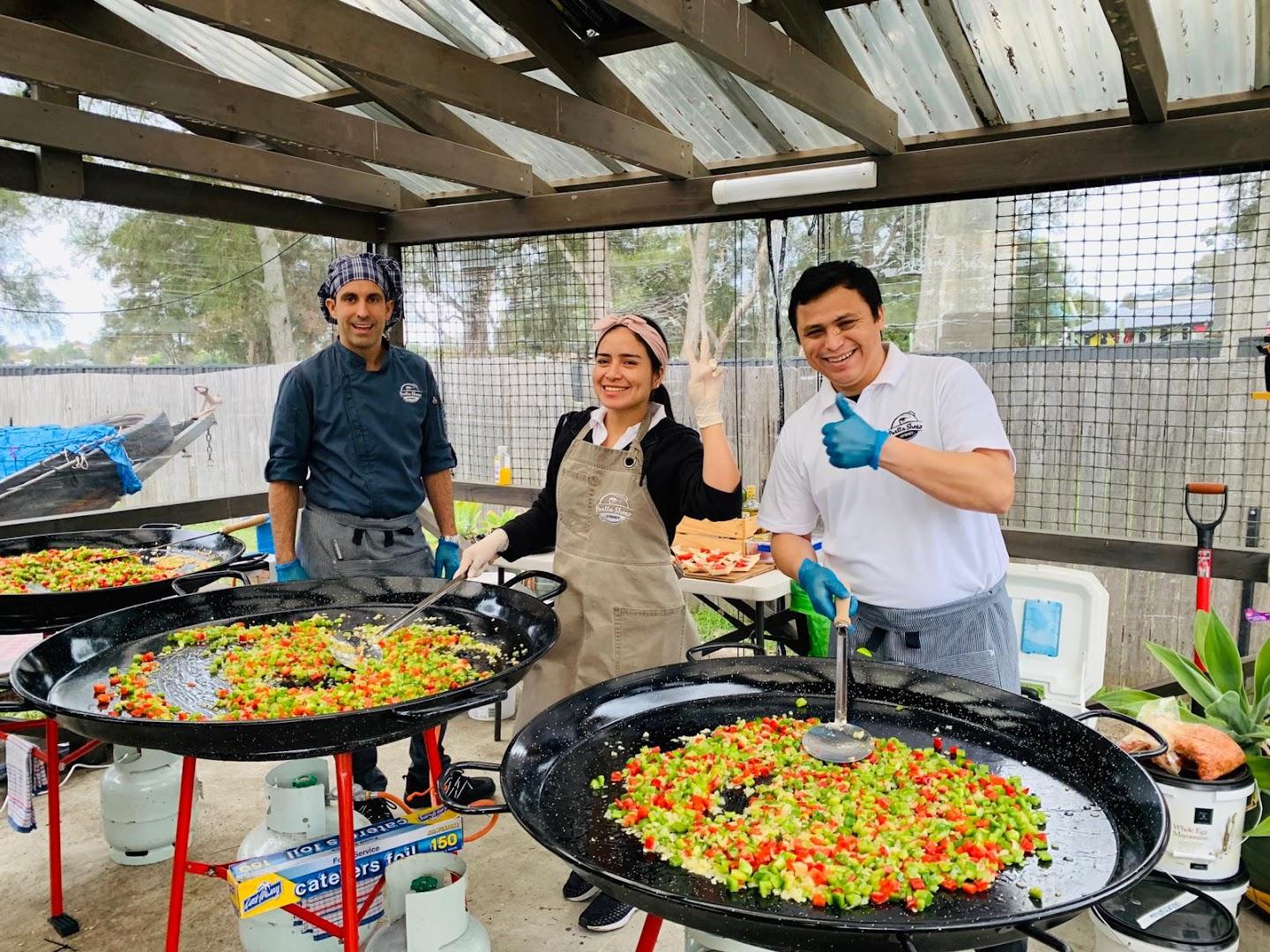 Paella Show catering