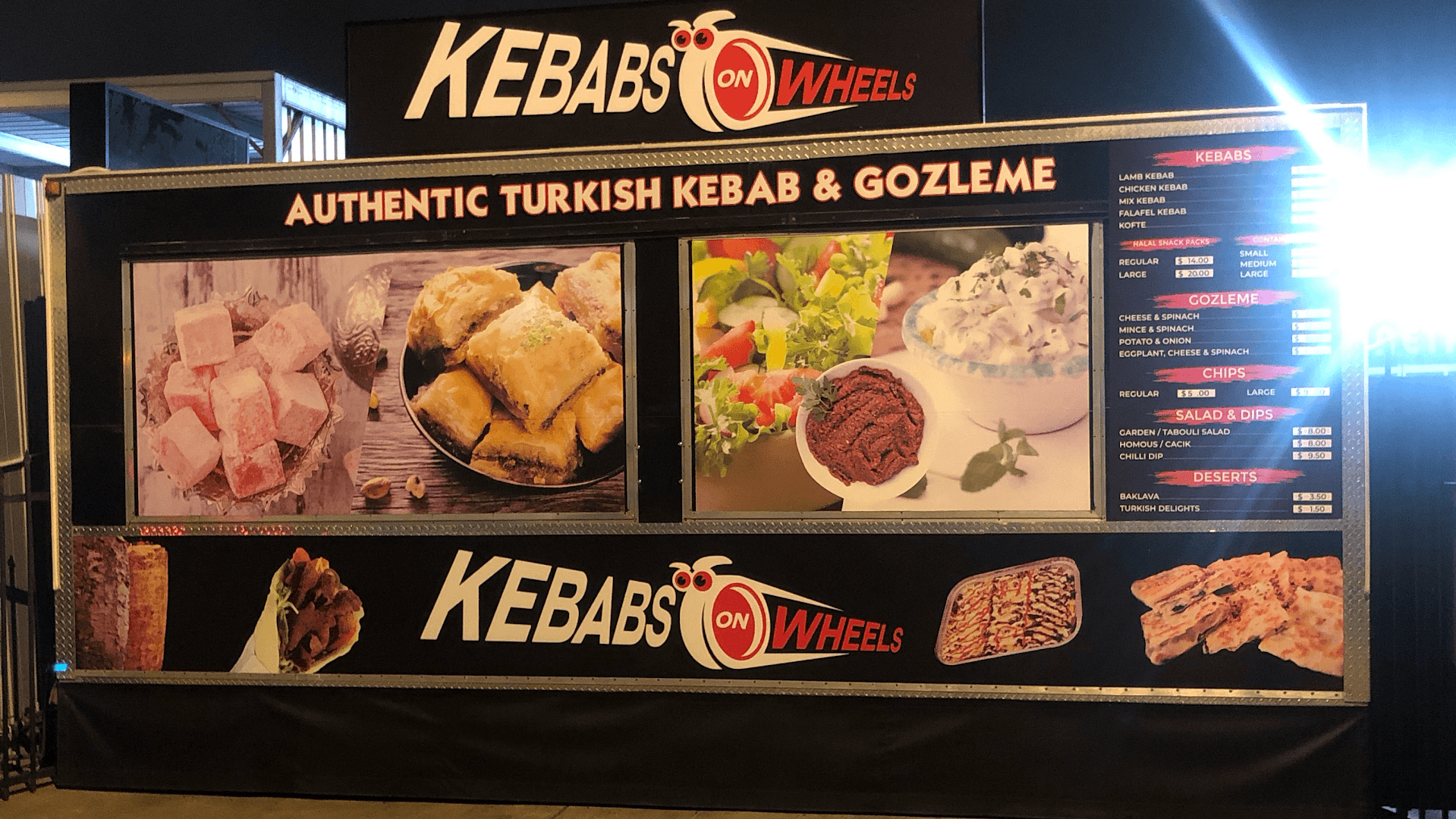Kebabs on Wheels
