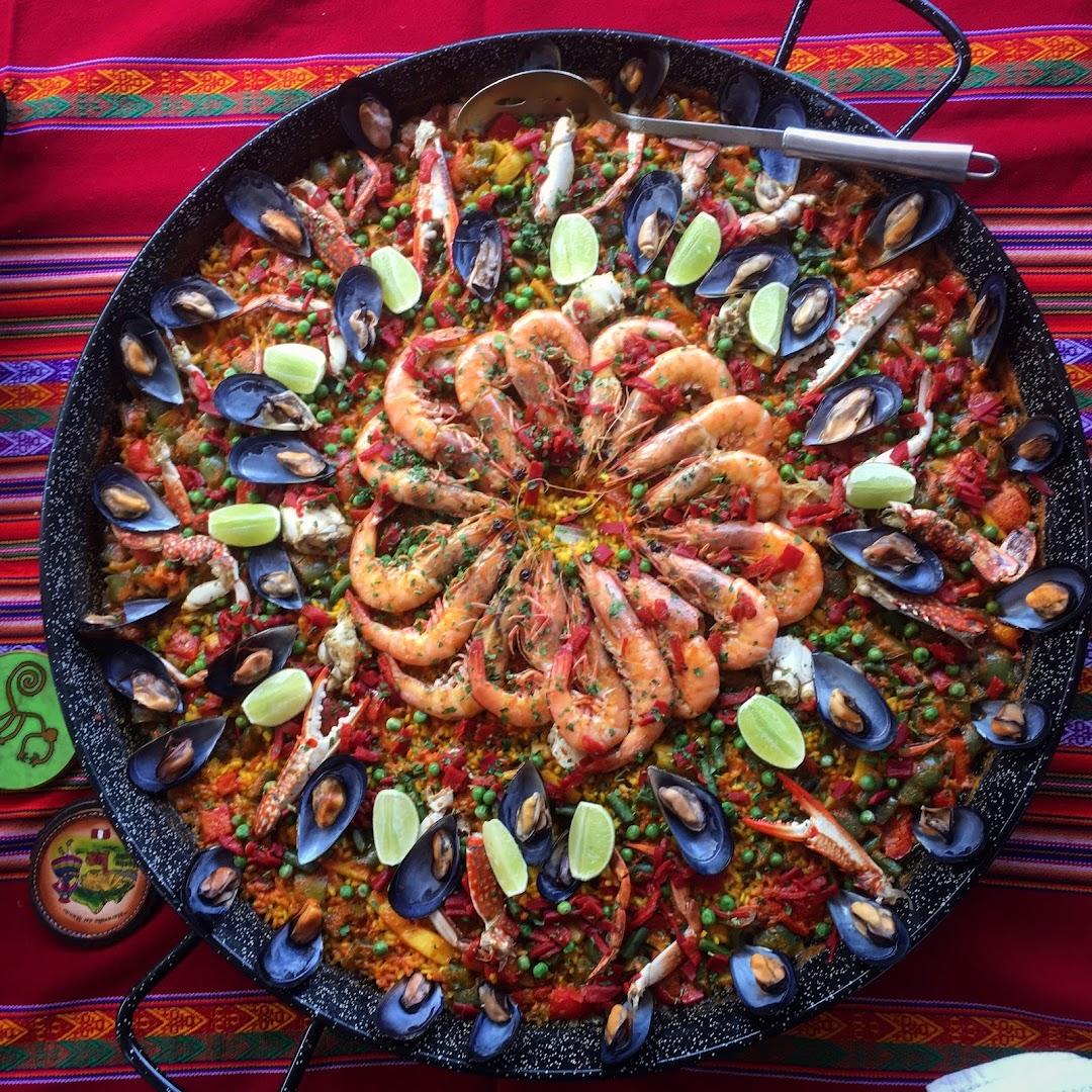 Paella Show catering