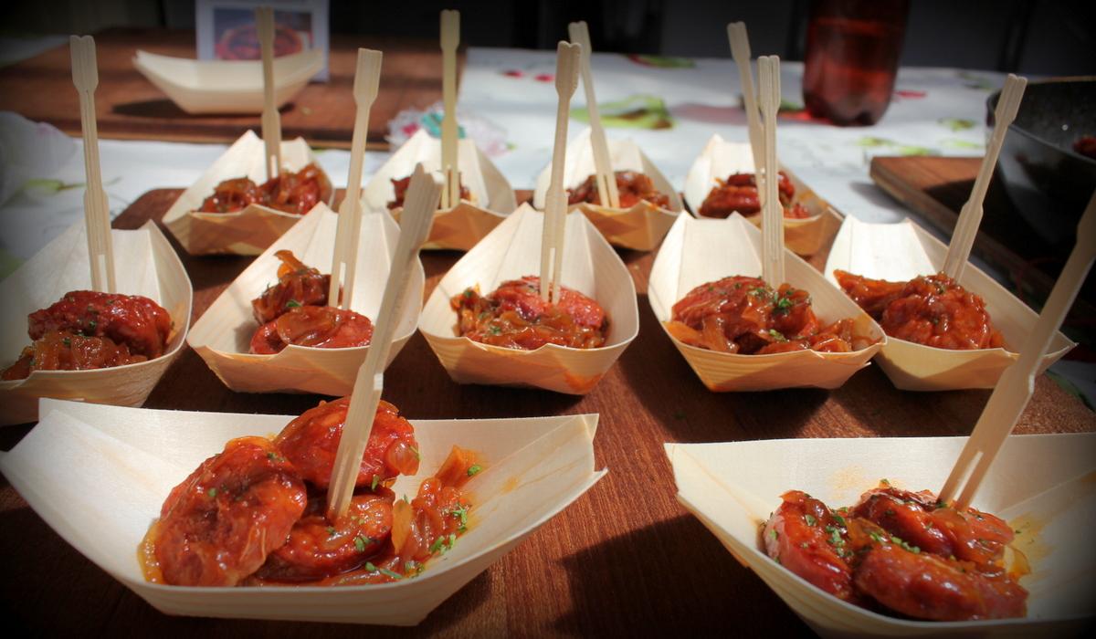 Paella Show catering